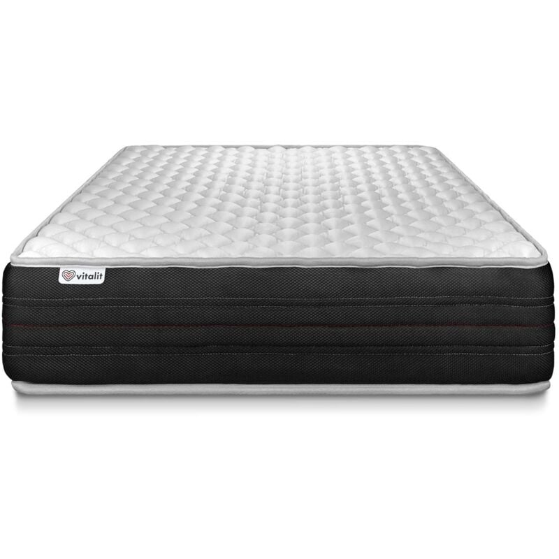

Colchón VITALMEMO ONE 90 x 180 cm, grosor : 24 cm, Espuma viscoelástica, 3 zonas de confort