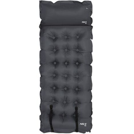 Colchoneta autoinflable NC4018 GRIS OSCURO NILS CAMP