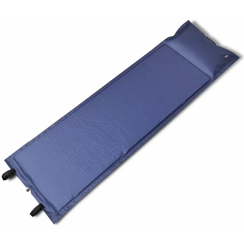 

Colchoneta azul auto-hinchable individual, 185 x 55 x 3 cm