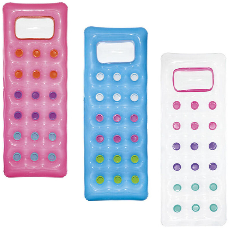 Bestway Colchoneta Hinchable Vasos Con Mirilla Color Surtido 188X71 Cm Playa Y Piscina 43040