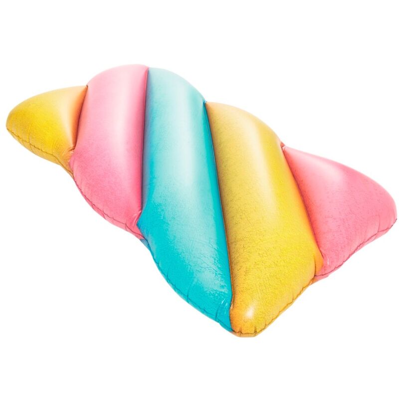 

Colchoneta de playa rosa de PVC de 105x190 cm