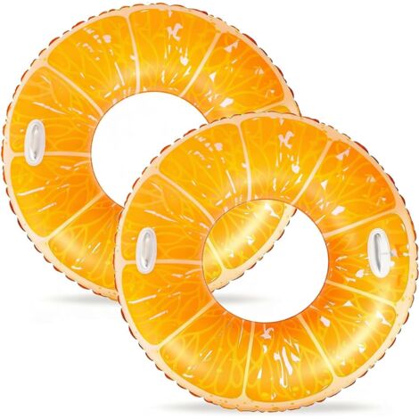 Colchoneta hinchable para piscina, apta para que los adultos se tumben y jueguen sobre ella - 45 cm de diámetro interior (1 unidad)