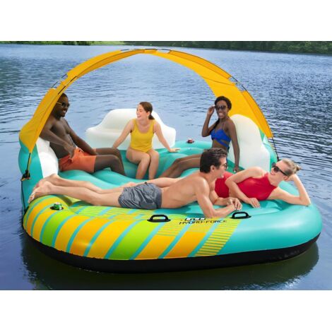 Colchoneta inflable para 5 personas Sunny Lounge 291x265x83 cm Bestway