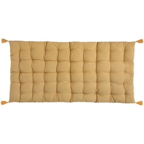 LES TENDANCES Colchoneta «Otto» amarillo mostaza 60 x 120 cm - Atmosphera créateur d'intérieur