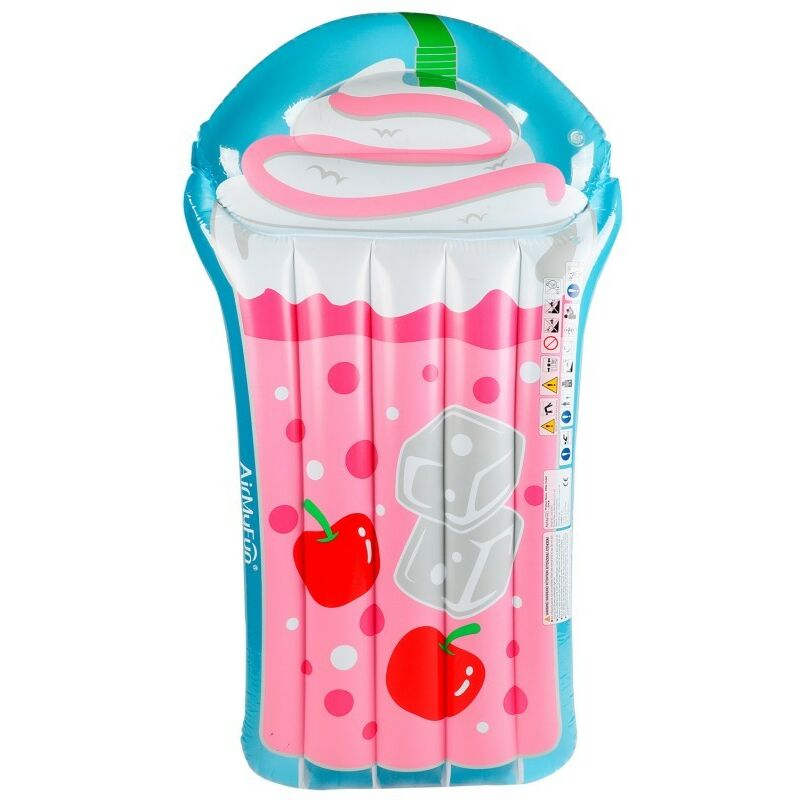 

Colchoneta para piscina y playa - Smoothie 185 x 100 cm - Rojo