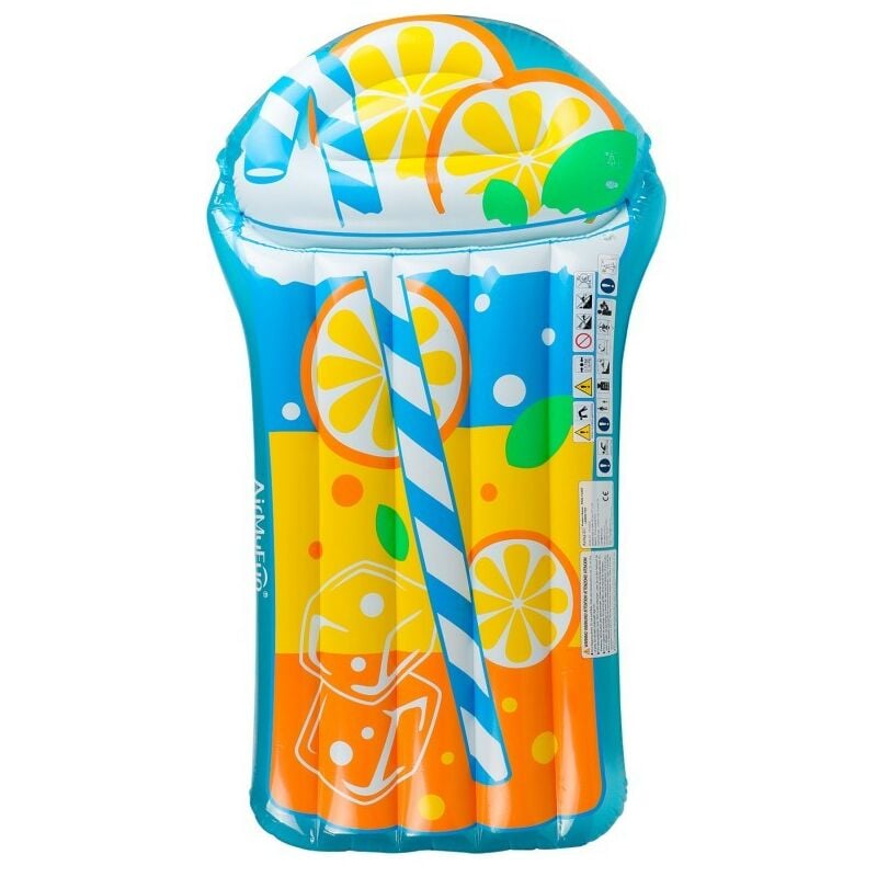 

Colchoneta para piscina y playa - Té de limón - 185 x 100 cm - Amarillo