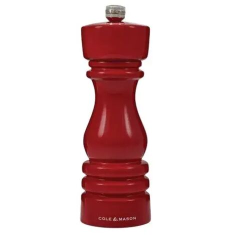 COLE ET MASON LONDON MOULIN A SEL 18CM ROUGE BRILL CH233099