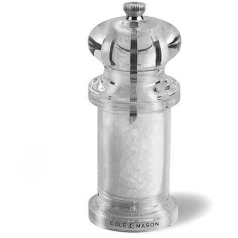 Cole & Mason 505 Clear Acrylic Precision Salt Mill
