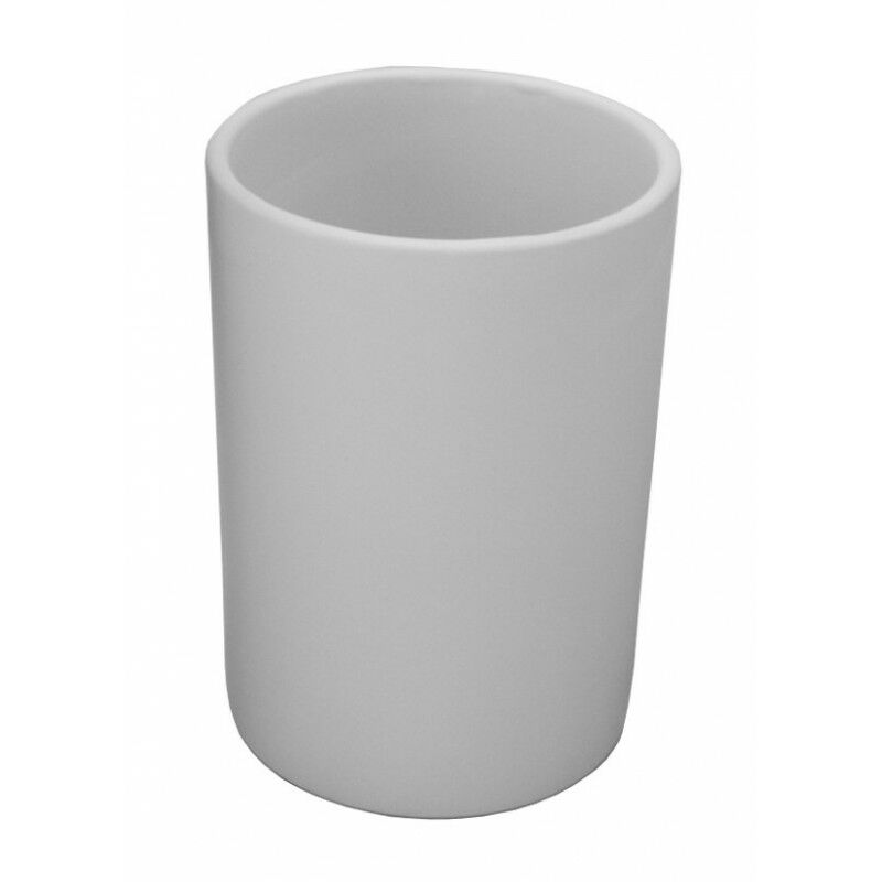 

Vaso de cepillos cerámico blanco colección White - Cm Baños