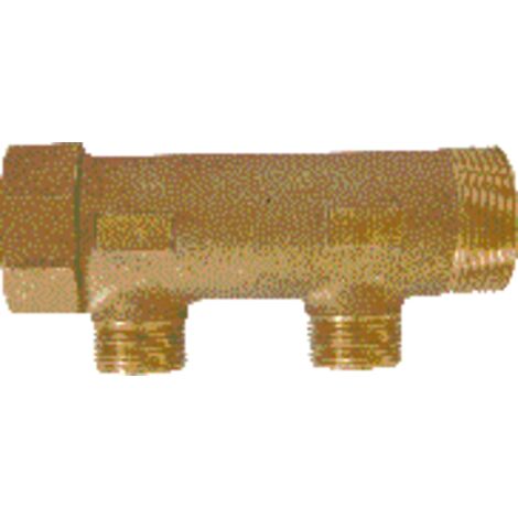 COLECTOR COMPOSABLE MF 1"1/4 - SERIE C - BASE PLANA 3 SALIDAS
