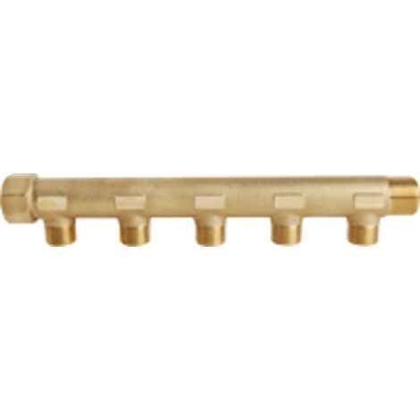 COLECTOR COMPOSABLE MF 3/4" - SERIE C - PORTÁTIL PLANO 6 SALIDAS