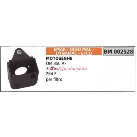 Colector de admisión EMAK motosierra OM 350AF 350S 264F para filtro 002528