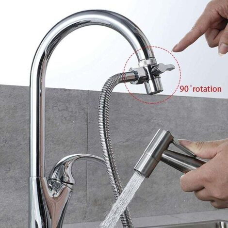 Colector de grifo - Colector de ducha universal - Piezas de repuesto de válvula desviadora Adaptador de ducha - Válvula de grifo - Para lavabo Baño Cocina Lavadora
