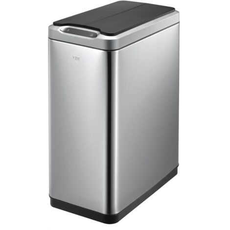 Colector de residuos con sensor  estrecho  capacidad 2 x 20 l 