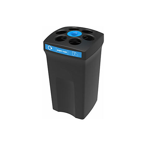 Colector de vasos EnviroCup  capacidad 100 l  con marca azul