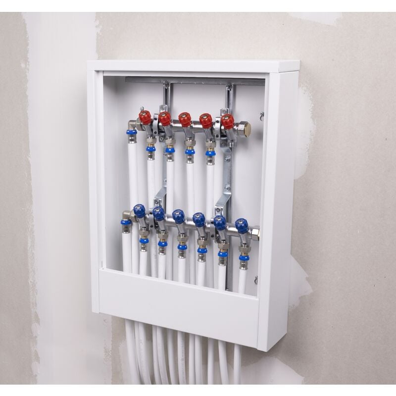 

Distribuidor Grifería integrada rojo MH20x27 - salidas macho 15x21- 5 salidas NOYON & THIEBAULT