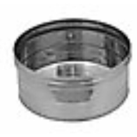 Colector hollin estufa pellet inoxidable 80mm