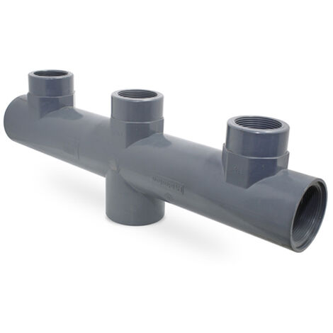 COLECTOR PVC 3 VIAS R/H 1