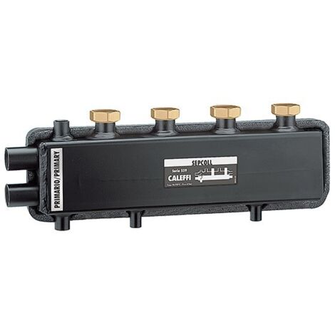 Colector-separador hidráulico con cuerpo de acero SEPCOLL 2 Caleffi 559220  125mm