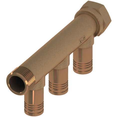 Colector universal TECElogo-Push, bronce de cañón/silicio,