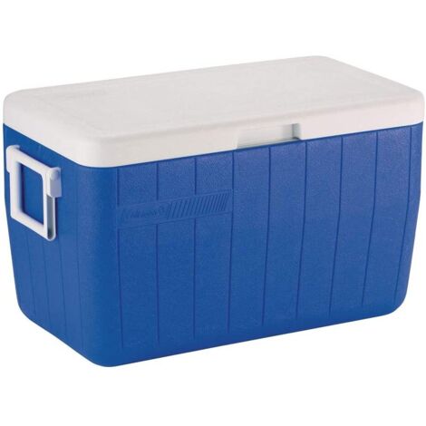 Coleman Ghiacciaia Rigida Poly-Lite 48 Qt 46L Blu E Bianco