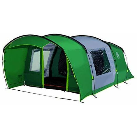 Coleman Rocky Mountain 5 Plus XL Tente familiale pour 5 Personnes Tente Tunnel 5 Personnes Deux Grandes cabines de