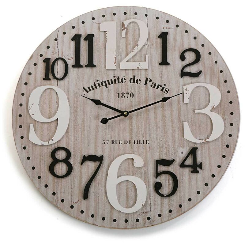 

Reloj Pared Madera 60 Cm