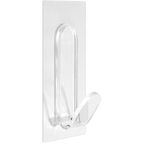 Colgador Adherente Reutilizable Microventosas 5kg Transparente Inofix