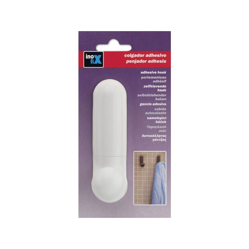 

Inofix - Colgador adhesivo 'J' Blanco 2088