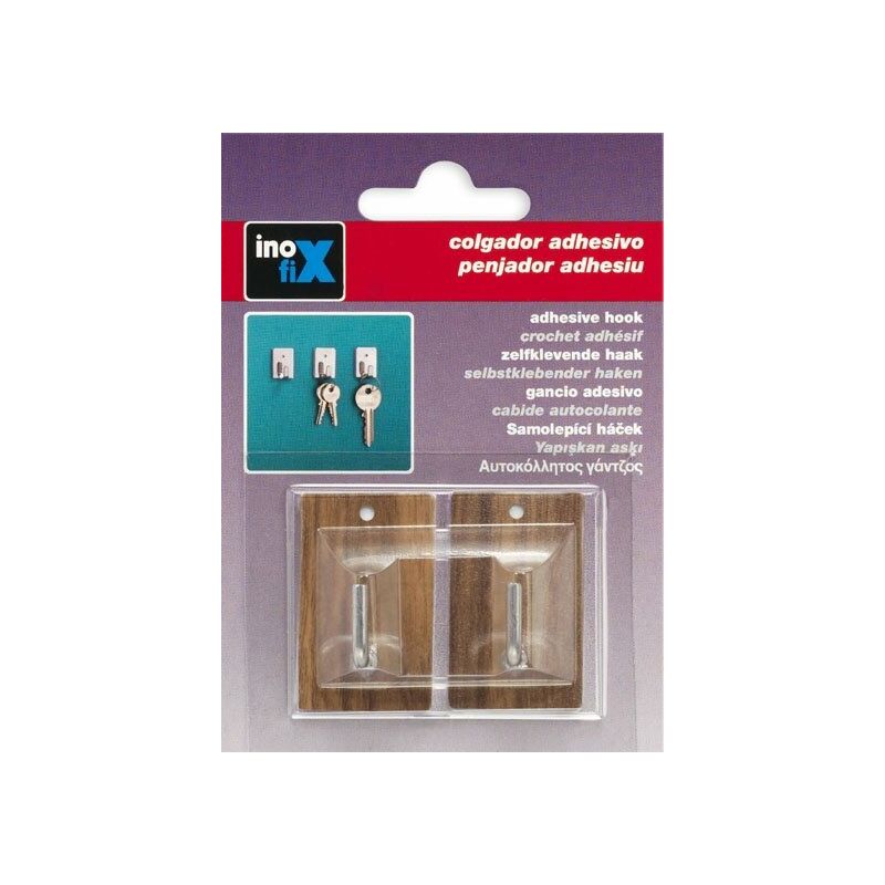 

Saint Genis Inofix - COLGADOR ADHESIVO MADERA (2UND)