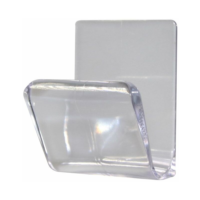 

Brinox - COLGADOR ADHESIVO .PLASTICO TRANSP. 1UN.
