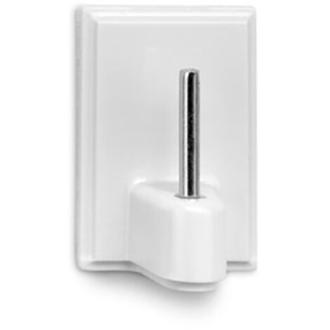 COLGADOR ADHESIVO VISILLOS BLANCO (BLISTER 4 unid.) INOFIX