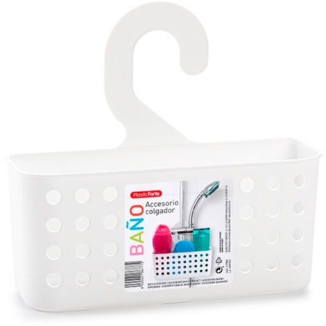 COLGADOR BAÑO BLANCO