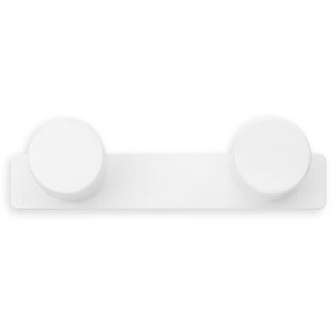 COLGADOR CON TORNILLO BLANCO 3072-2- - INOFIX