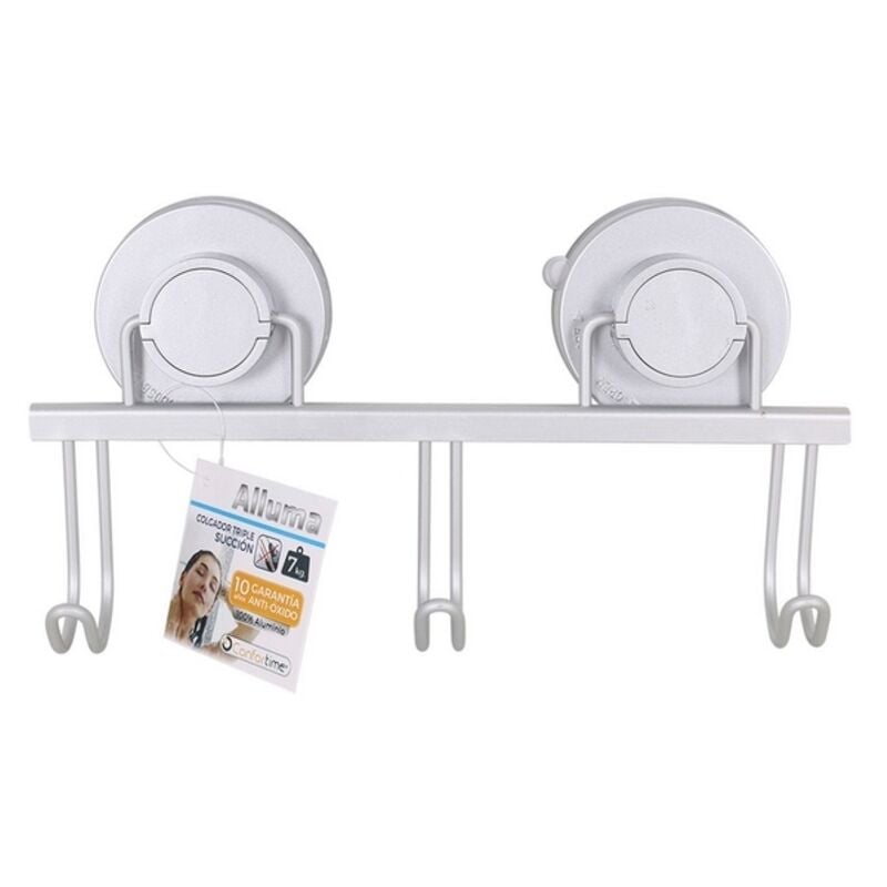 

Colgador Confortime Aluminio (3 Colgadores)