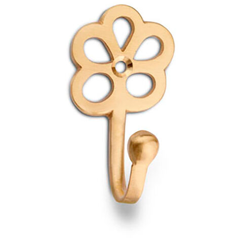 Colgador de diseño floral