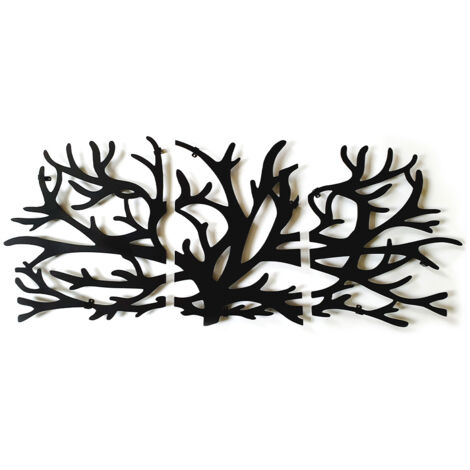 Colgador de panel Decorizzly® True Tree, árbol de 1340 mm