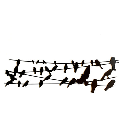 Colgador de pared Decorizzly® Bird on Wire