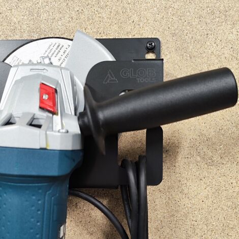 Colgador de pared GLOB TOOLS para una sola amoladora angular maxi