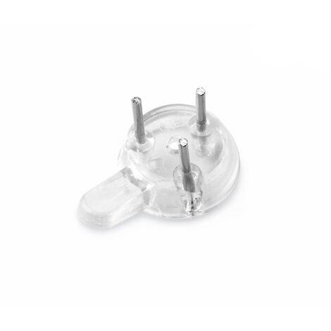 Colgador De Pared Plástico ClavosAcero 24x13x14mm Transparente Inofix