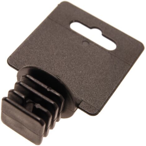 Colgador de plástico con racor enchufable 25 mm (1")