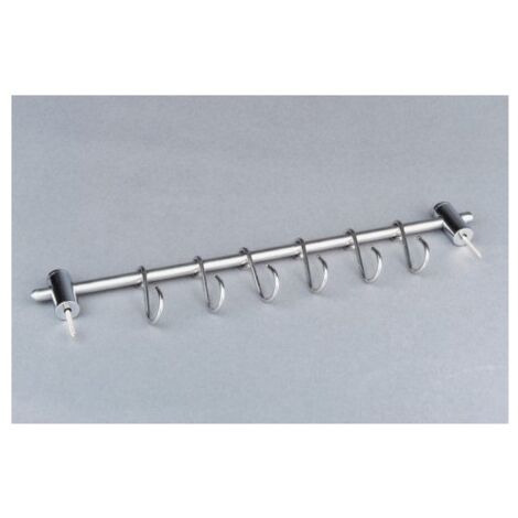 Colgador Embutidos 50Cm Torn 10 Ganchos Inox Ibili