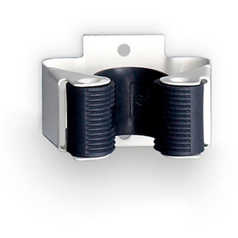 COLGADOR ESCOBAS ADHESIVO BLANCO (BLISTER 2 unid.) INOFIX
