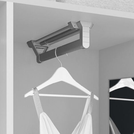 Barras y soportes centrales para armario