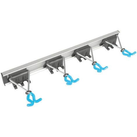 Colgador Herramientas Jardín Aluminio 505mm 10kg Plata Cellfast