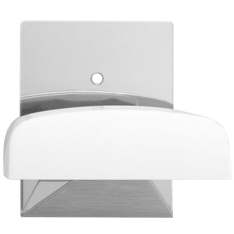 Colgador Hogar 52X40X35Mm Adhesivo Inox Blanco 2045-2+ Inofix