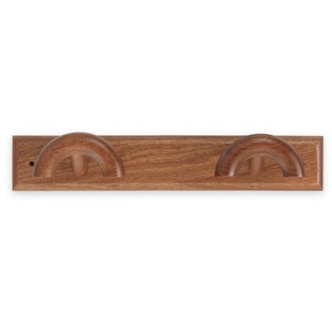 COLGADOR MADERA DOBLE GANCHO SAPELLY 1472-0- - INOFIX
