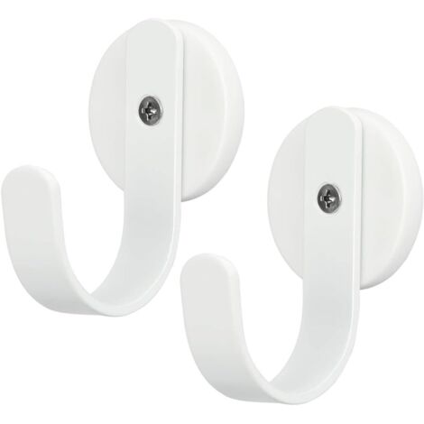 Colgador magnético para coronas, juego de 2 imanes resistentes con gancho para nevera, decoración navideña, ganchos magnéticos para puerta de entrada metálica, colgador de gancho para camarotes con di