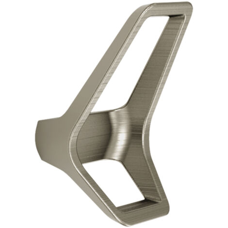 COLGADOR METALICO NIQUEL CEPILLADO