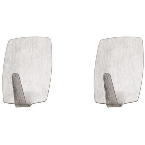 Colgador Oryx Inoxidable Grande (Blister 2 Unidades) Adhesivo
